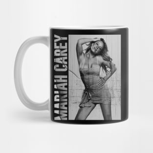 Mariah Carey // Vintage Distressed Mug